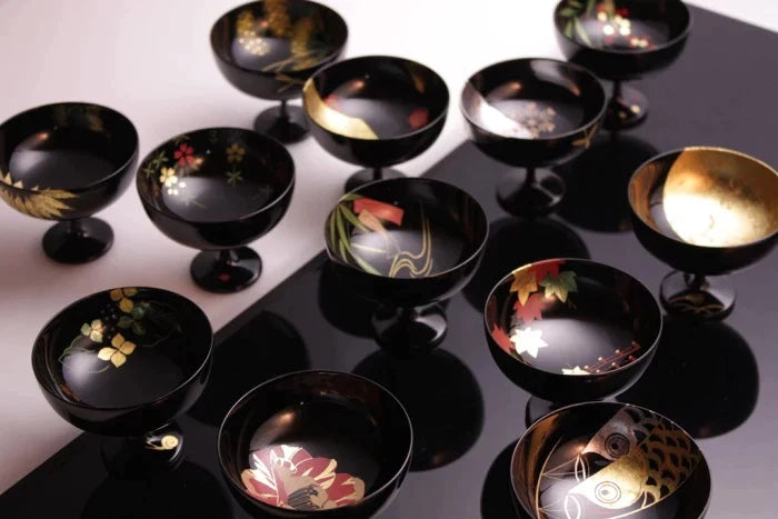 12 Months Cold Sake Cup Collection