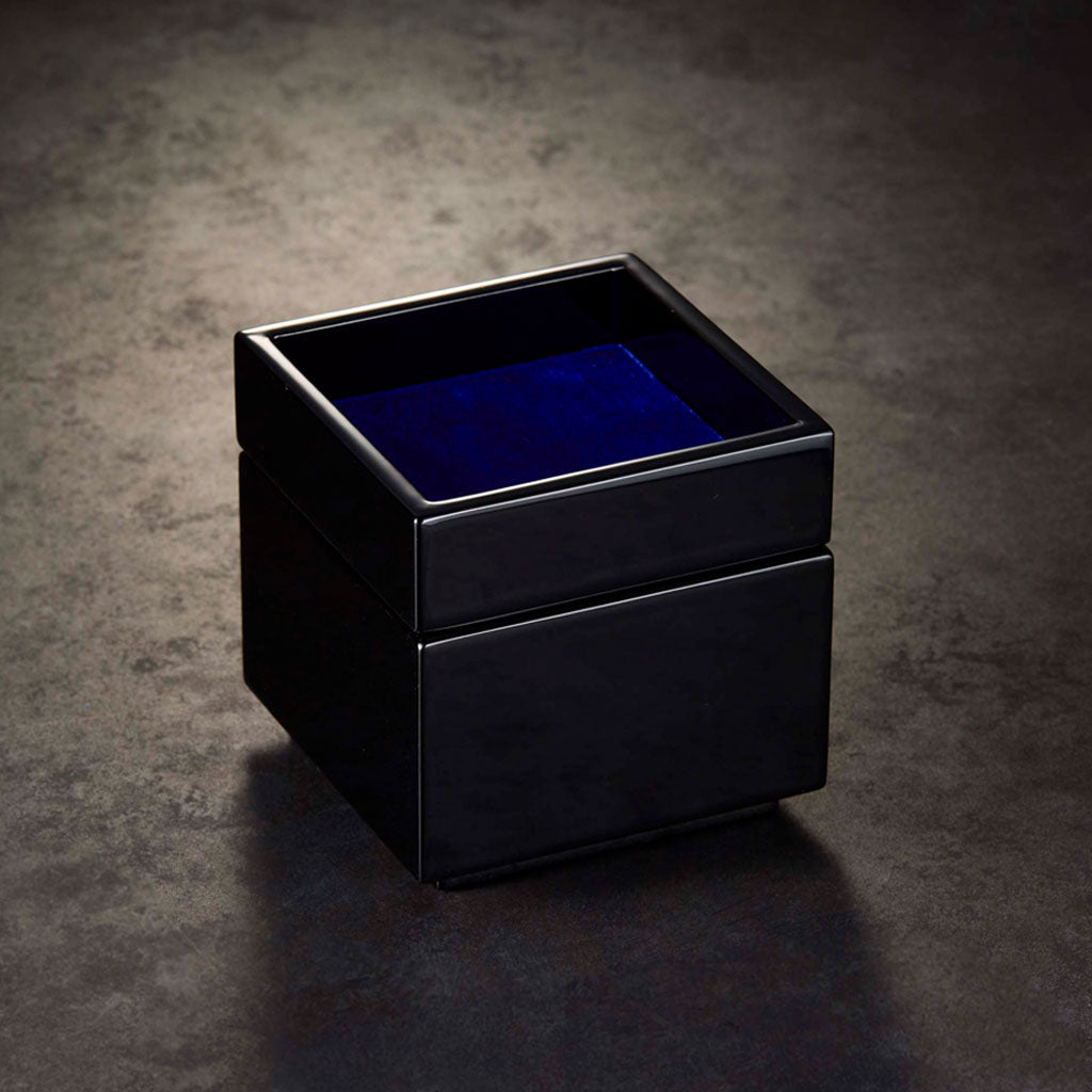 Akikusa-ni-Tsuki two-tiered small jewelry box