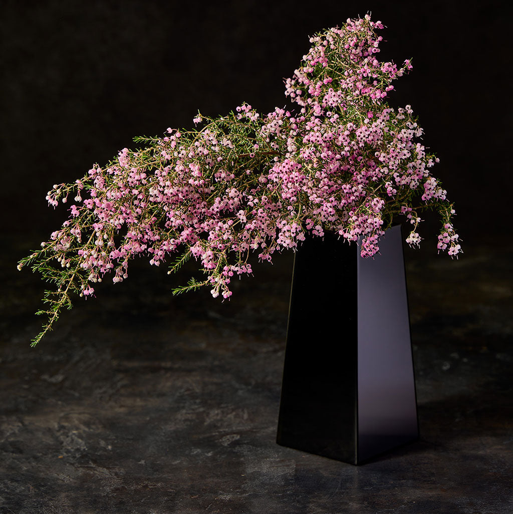 Black & Red flower vase (2 sizes)