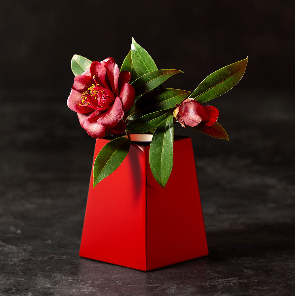 Black & Red flower vase (2 sizes)