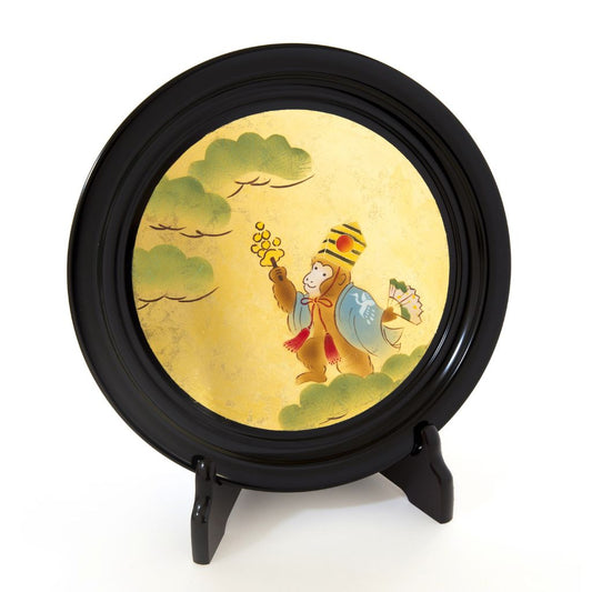 Sanbaso decorative plate & stand