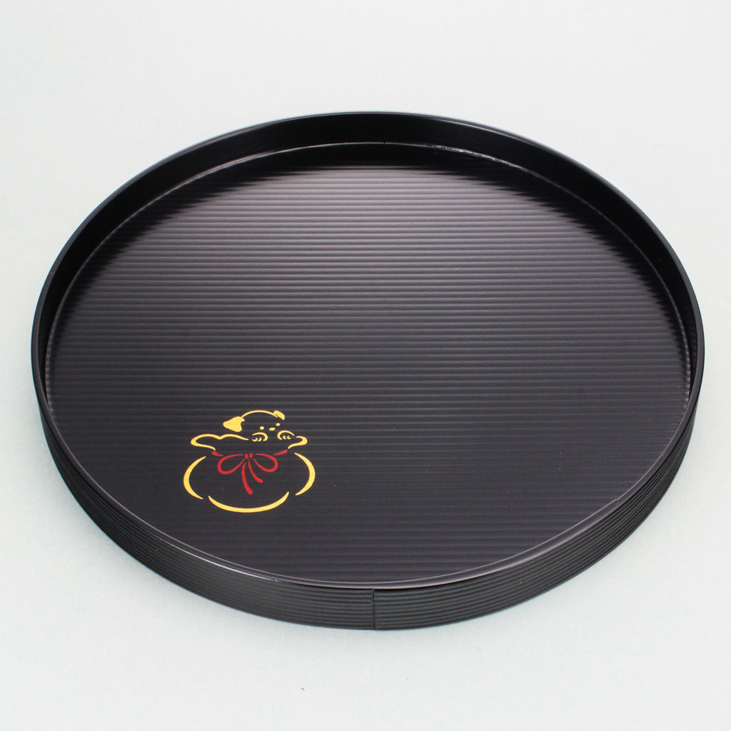 Dog round tray (2 colors)