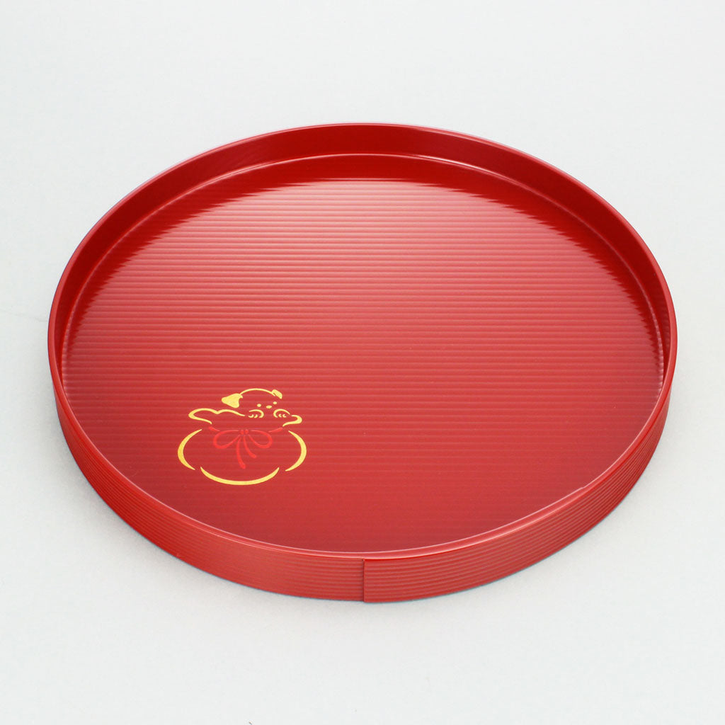 Dog round tray (2 colors)