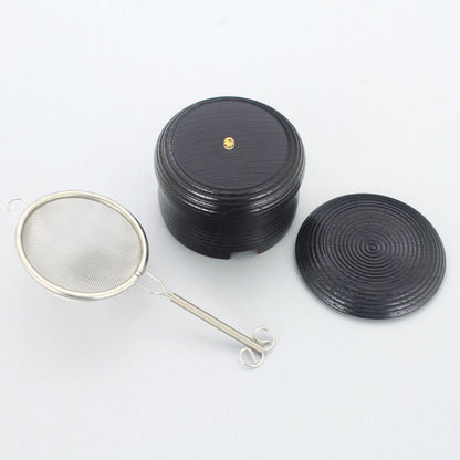 Gourd-shaped tea strainer set