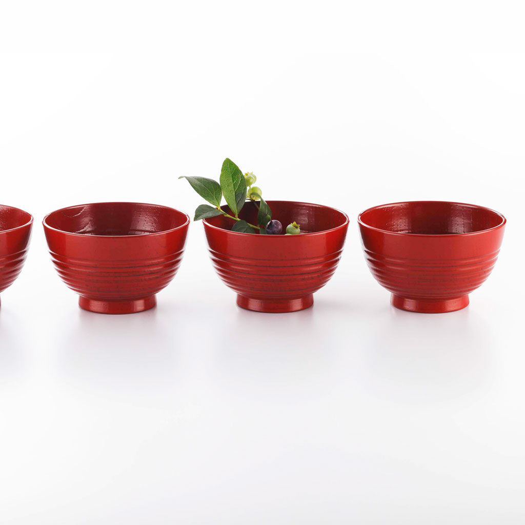 Yorozu soup bowl set [5pc] (2 colors)