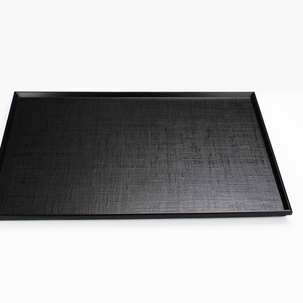 Nunozuri Nagatezen black tray