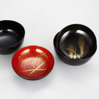 Minori Jitsugetsu soup bowl set [2pc]