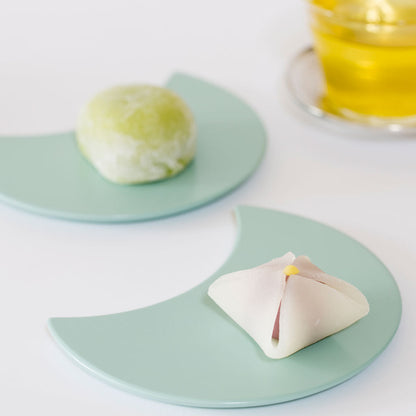 Hanayose plate set - Mint [5pc]