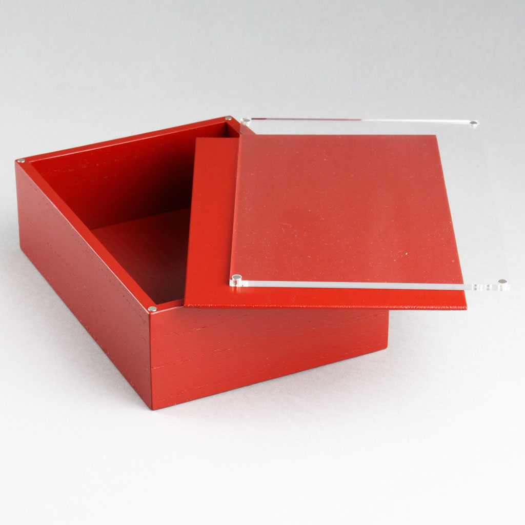 Red custom box