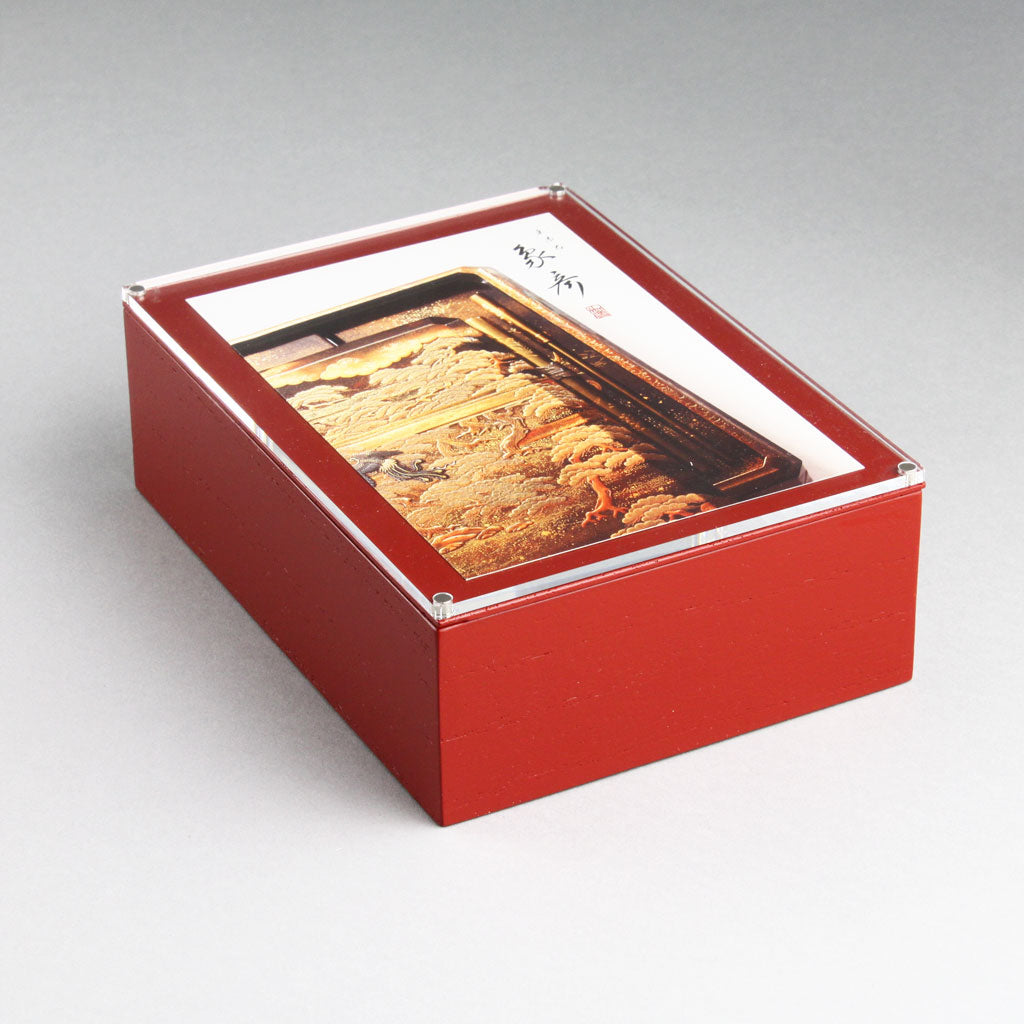 Red custom box