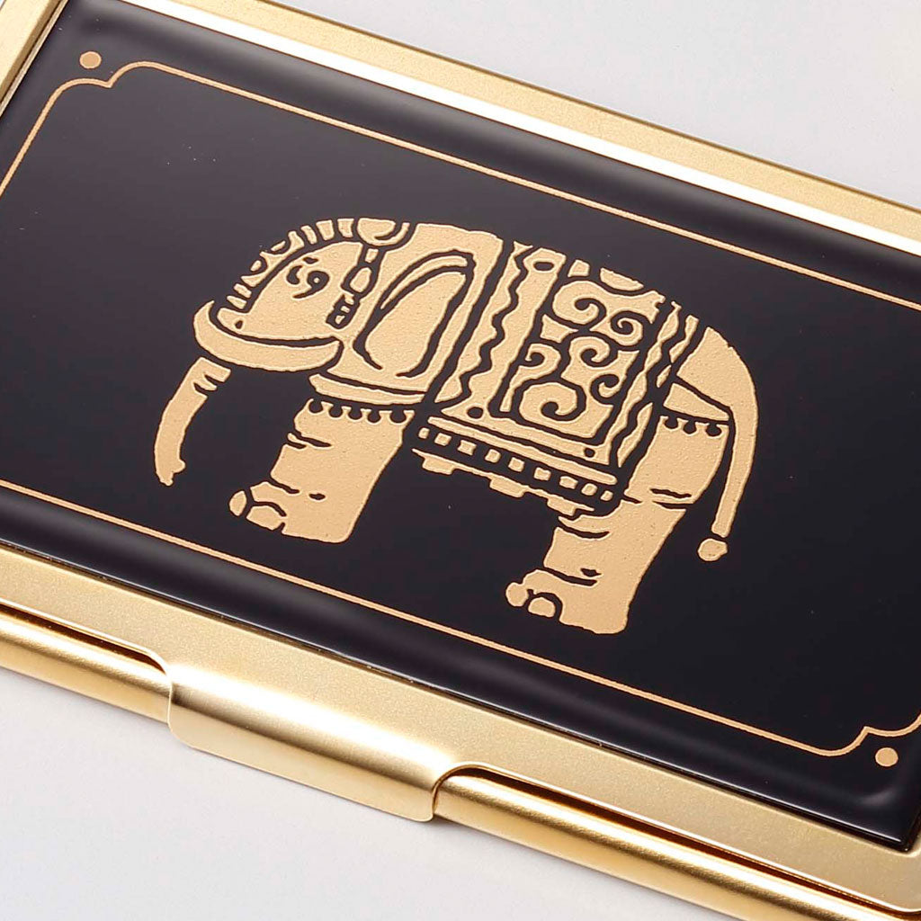 Elephant stainless card case