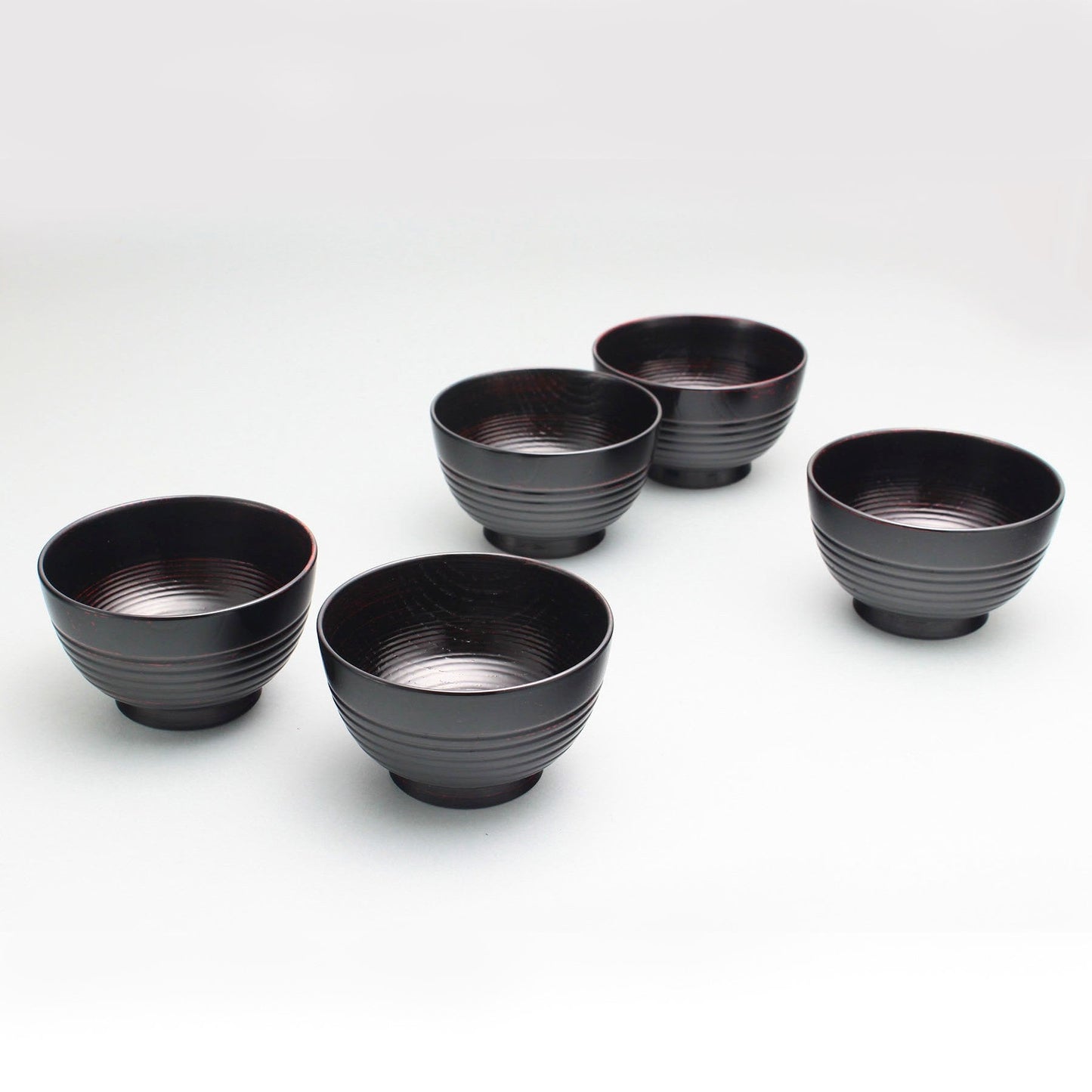 Yorozu soup bowl set [5pc] (2 colors)