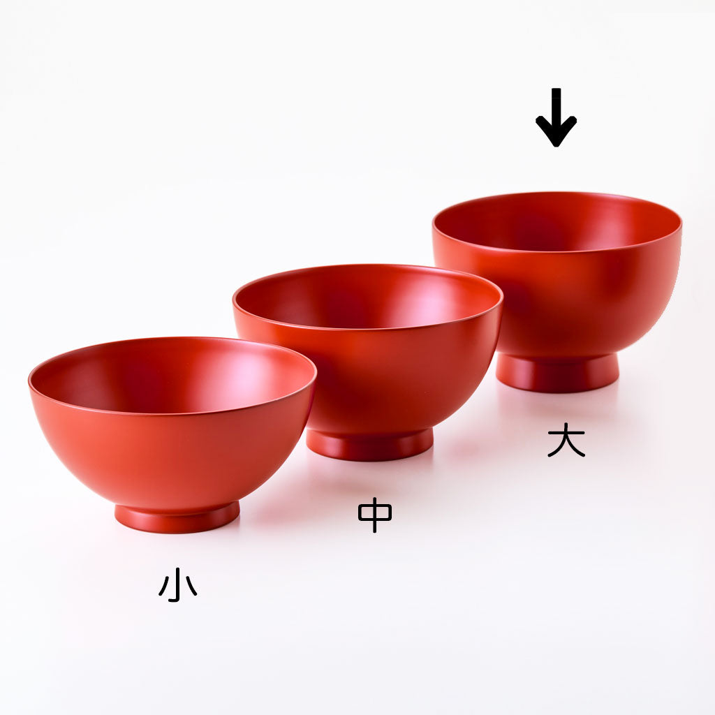 Tsuyakeshi soup bowl [Large]  (2 colors)