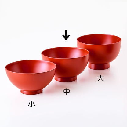 Tsuyakeshi soup bowl [Medium]  (2 colors)