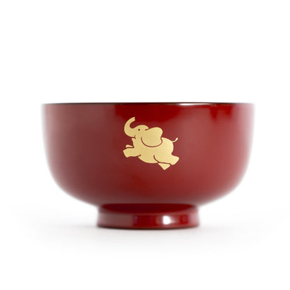 Elephant child soup bowl (2 colors)