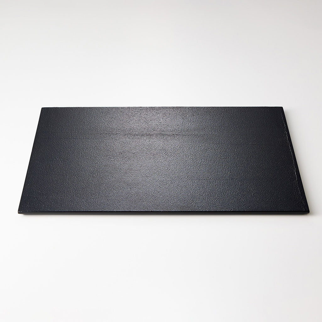 Sabi-urushi Nagatezen tray