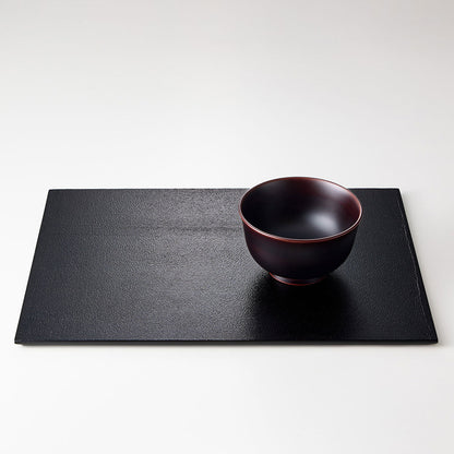 Sabi-urushi Nagatezen tray