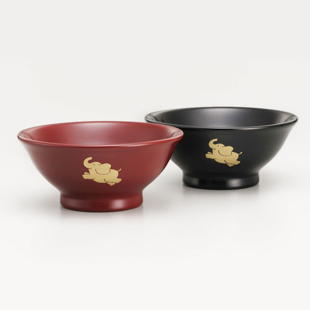 Elephant child small soup bowl (2 colors)