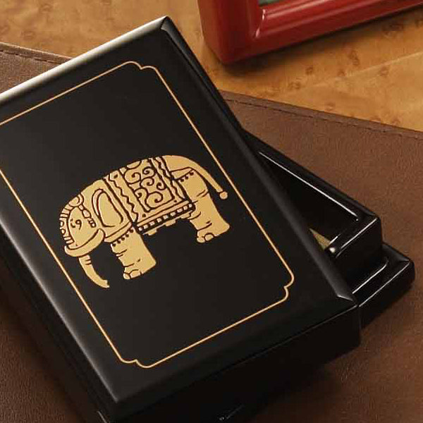 Elephant card box
