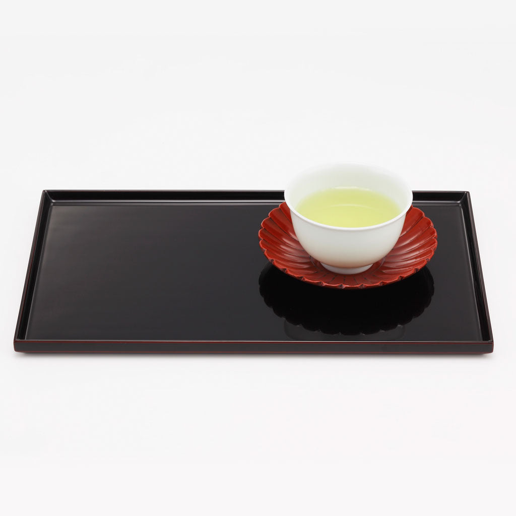 Negoro Kikubori tea cup saucer set [5pc]