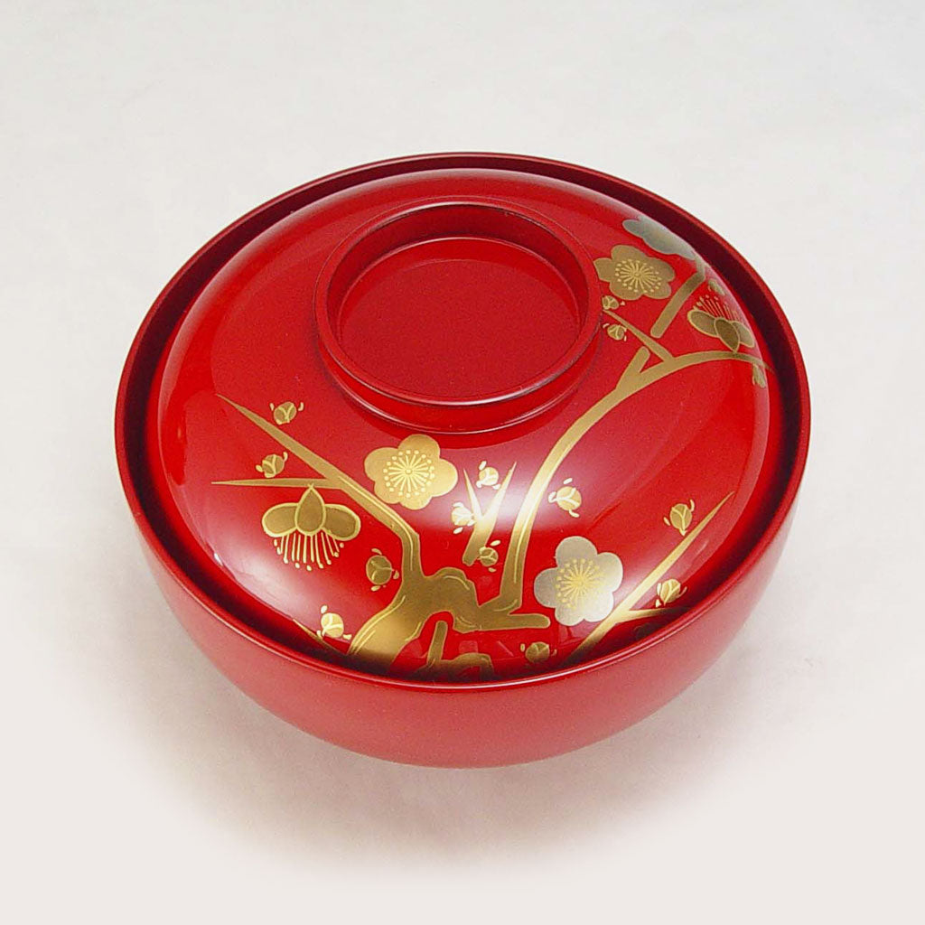 Matsuume soup bowl set [2pc]