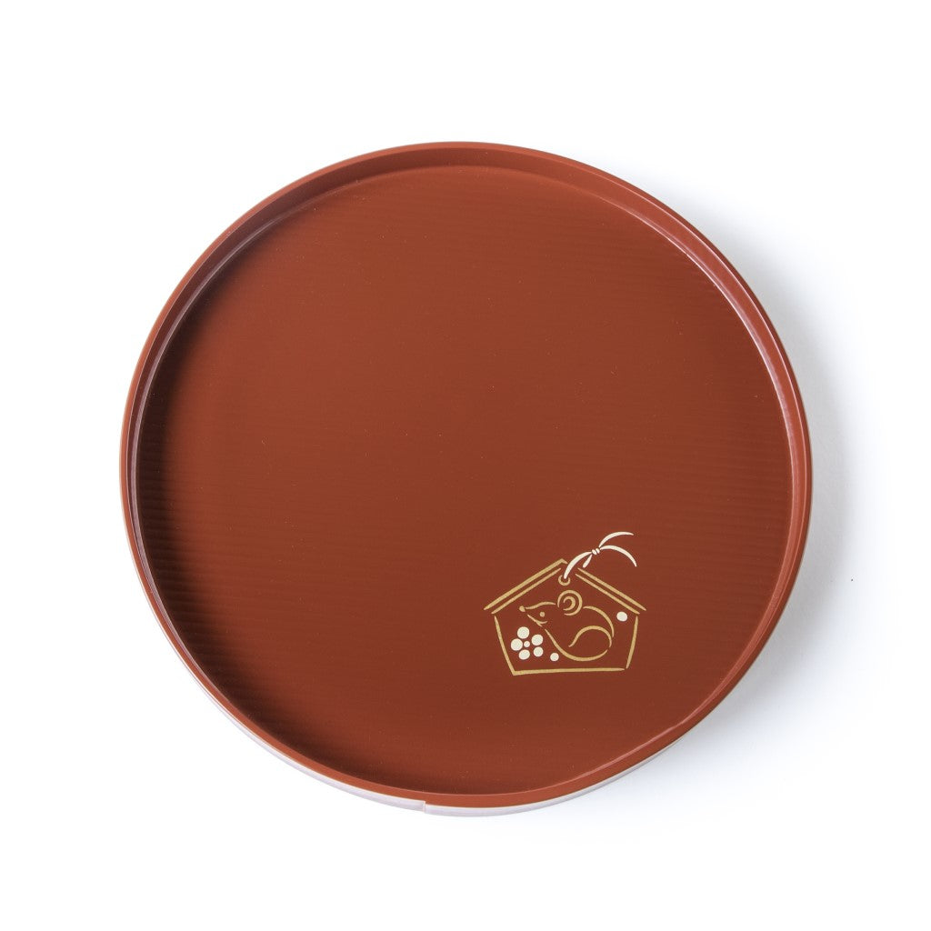 Rat round tray (2 colors)