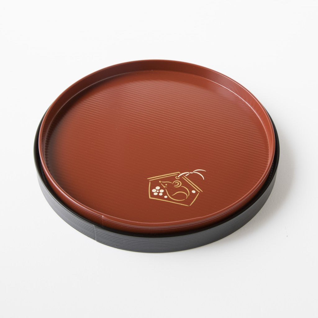 Rat round tray (2 colors)