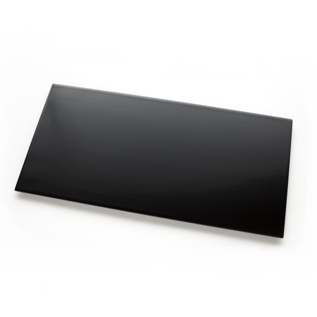 Black Lacquer Hors d’oeuvre plate [Long] (2 types)