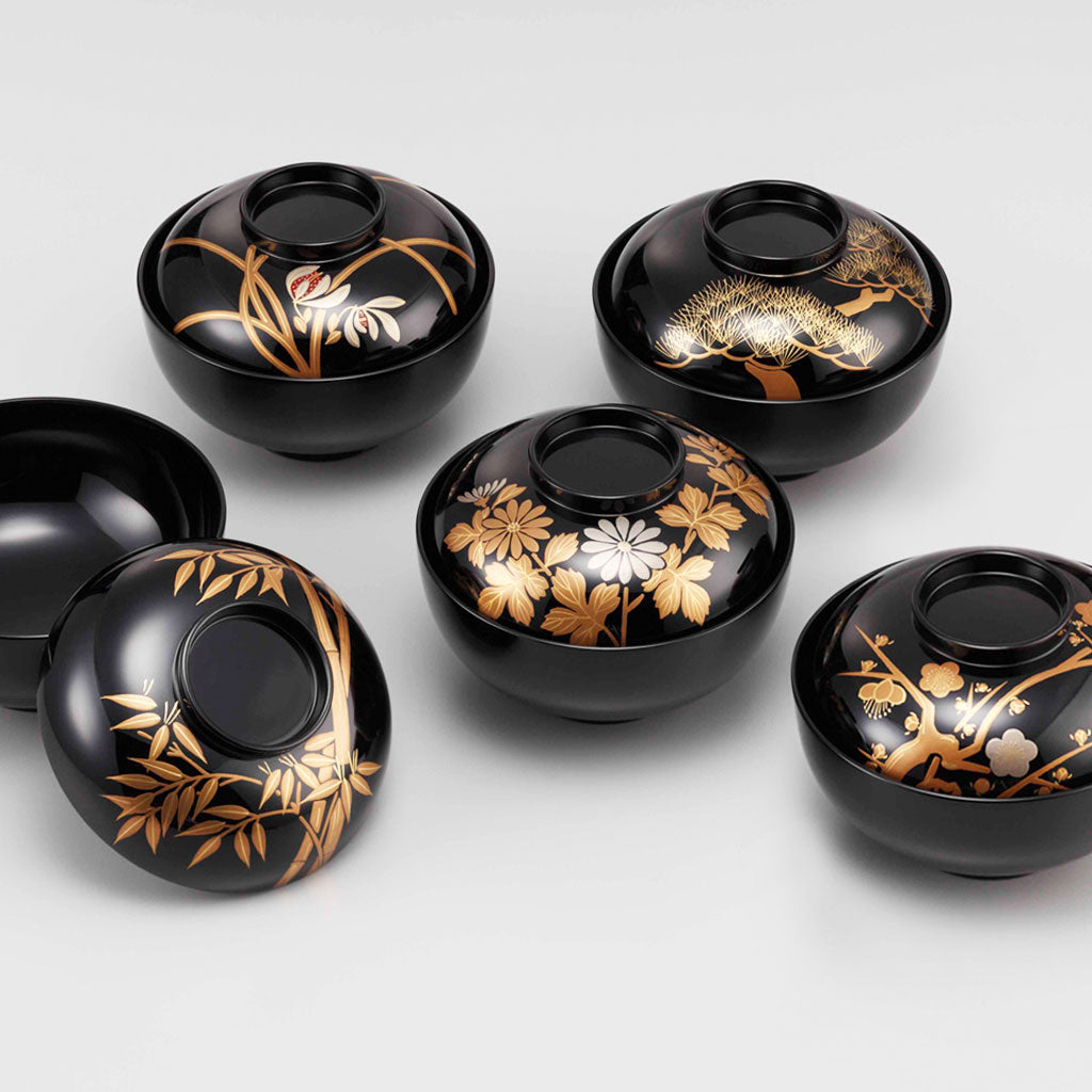 Gosei suimono bowl set [5pc]