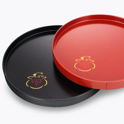 Dog round tray (2 colors)