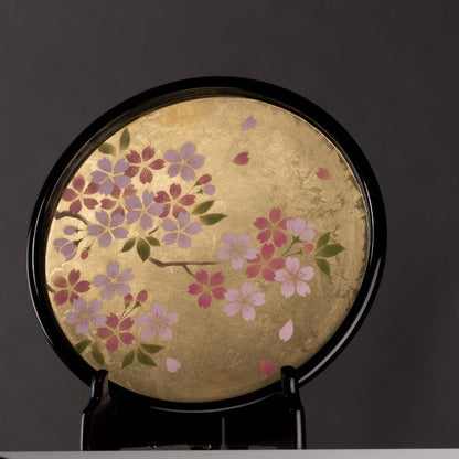 Sakura decorative plate & stand