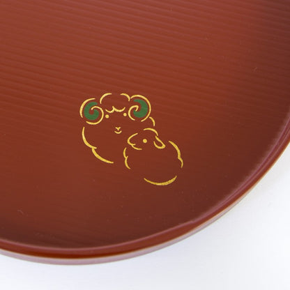 Sheep round tray (2 colors)