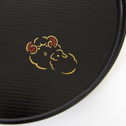 Sheep round tray (2 colors)