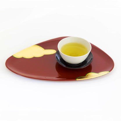 Genjigumo clam-shaped tray (2 colors)