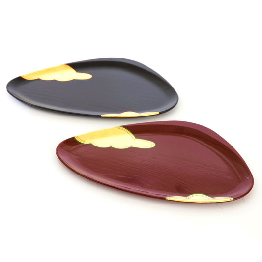 Genjigumo clam-shaped tray (2 colors)