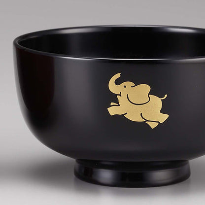 Elephant child soup bowl (2 colors)
